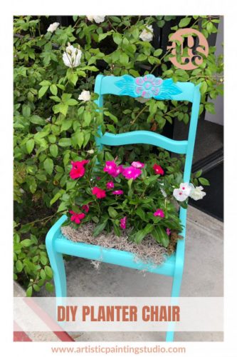 DIY Planter Chair Tutorial